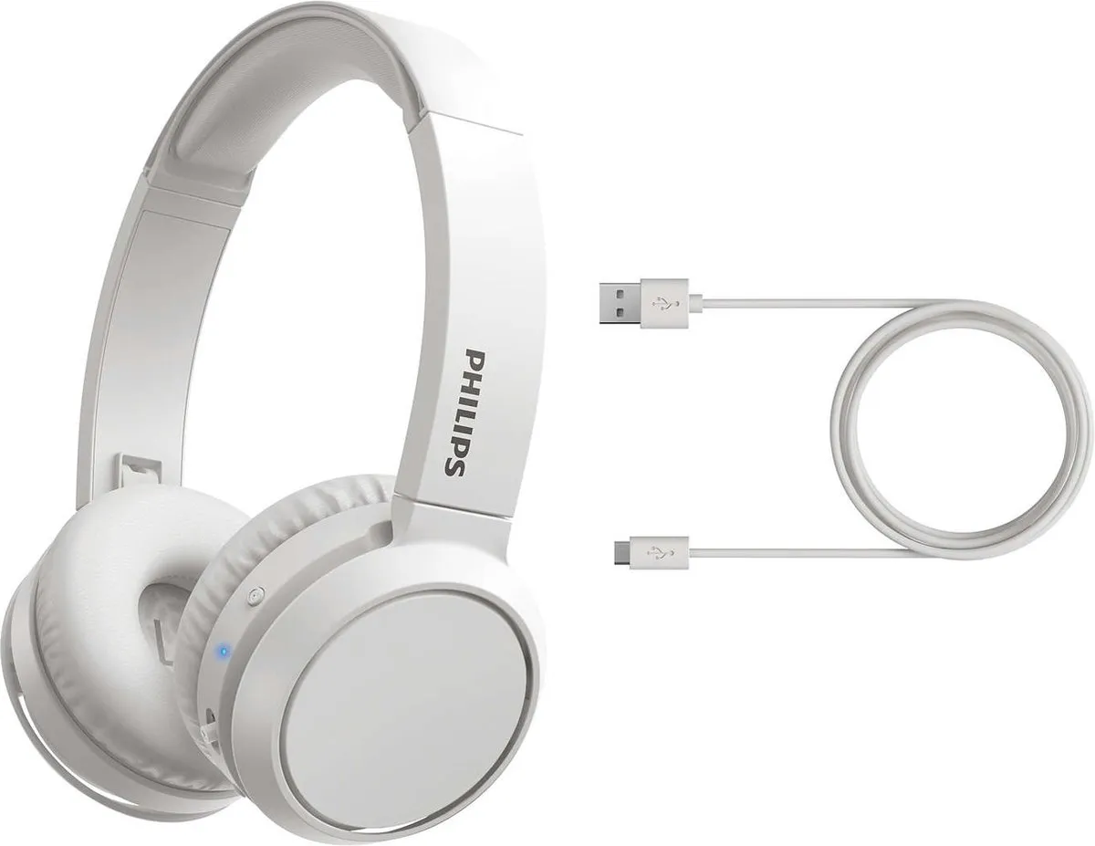 Philips TAH4205 Bluetooth On-Ear Koptelefoon - Wit