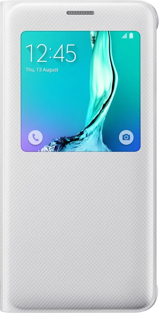Samsung S View Cover Galaxy S6 Edge+ - Wit