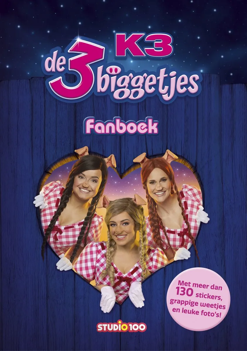 K3 Stickerboek De 3 Biggetjes