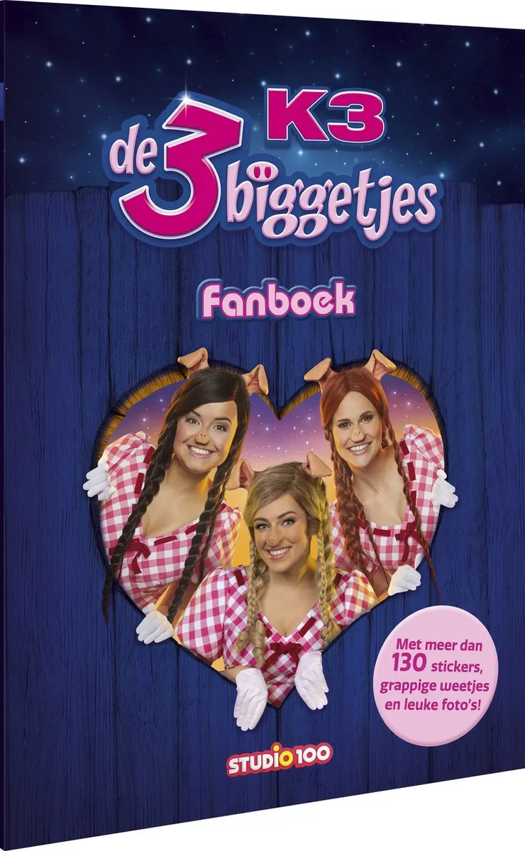 K3 Stickerboek De 3 Biggetjes - Multicolor