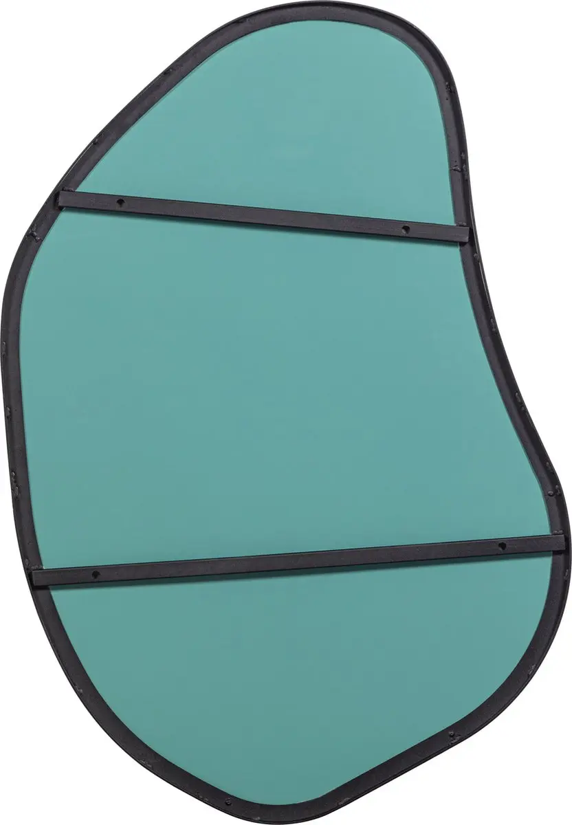 WOOOD Romee Organische Spiegel 100x70cm Zwart - afbeelding 6 van 6