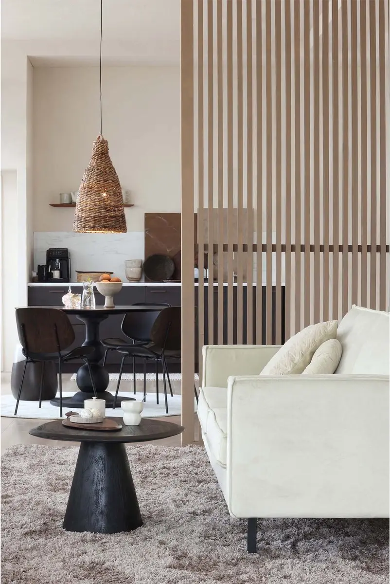 WOOOD Posture Salontafel Zwart 70x42cm - afbeelding 3 van 6