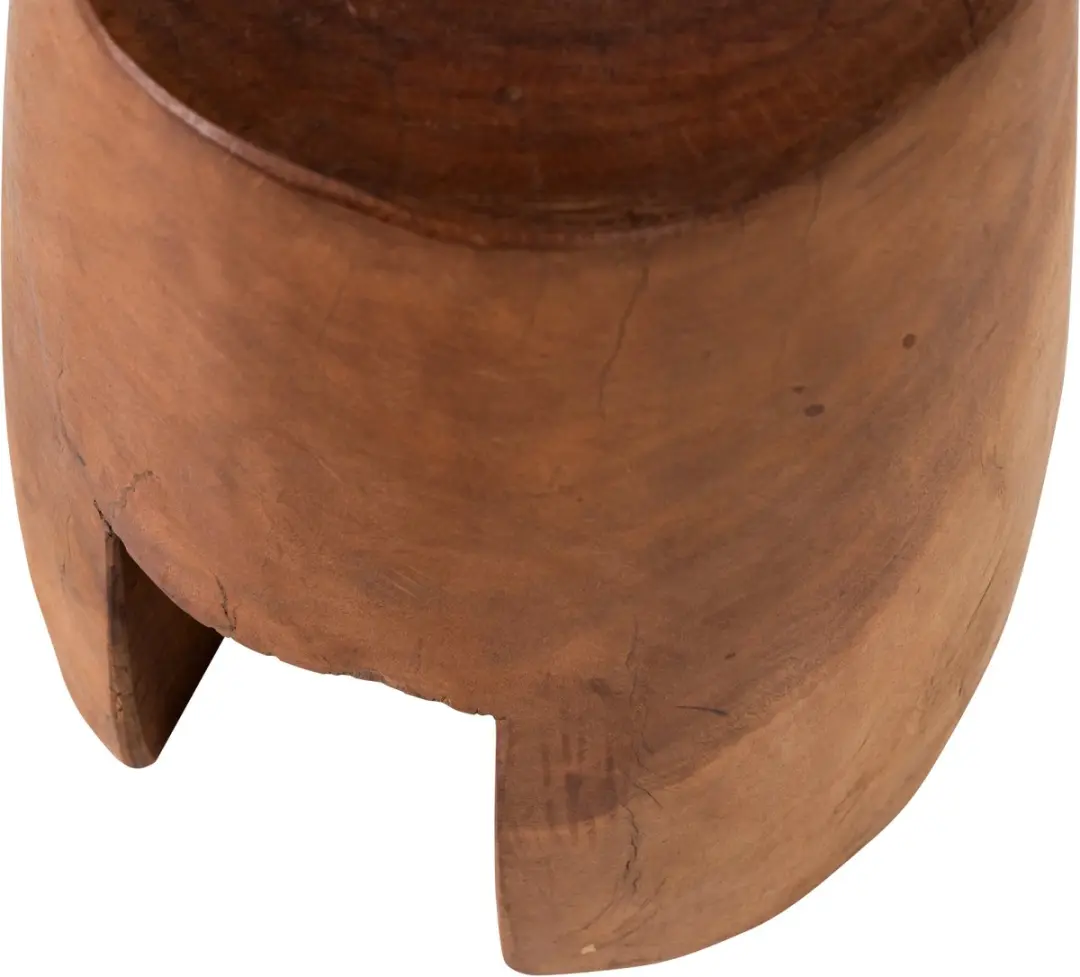 WOOOD Viri Kruk - Naturel 25x22x22 - afbeelding 4 van 6