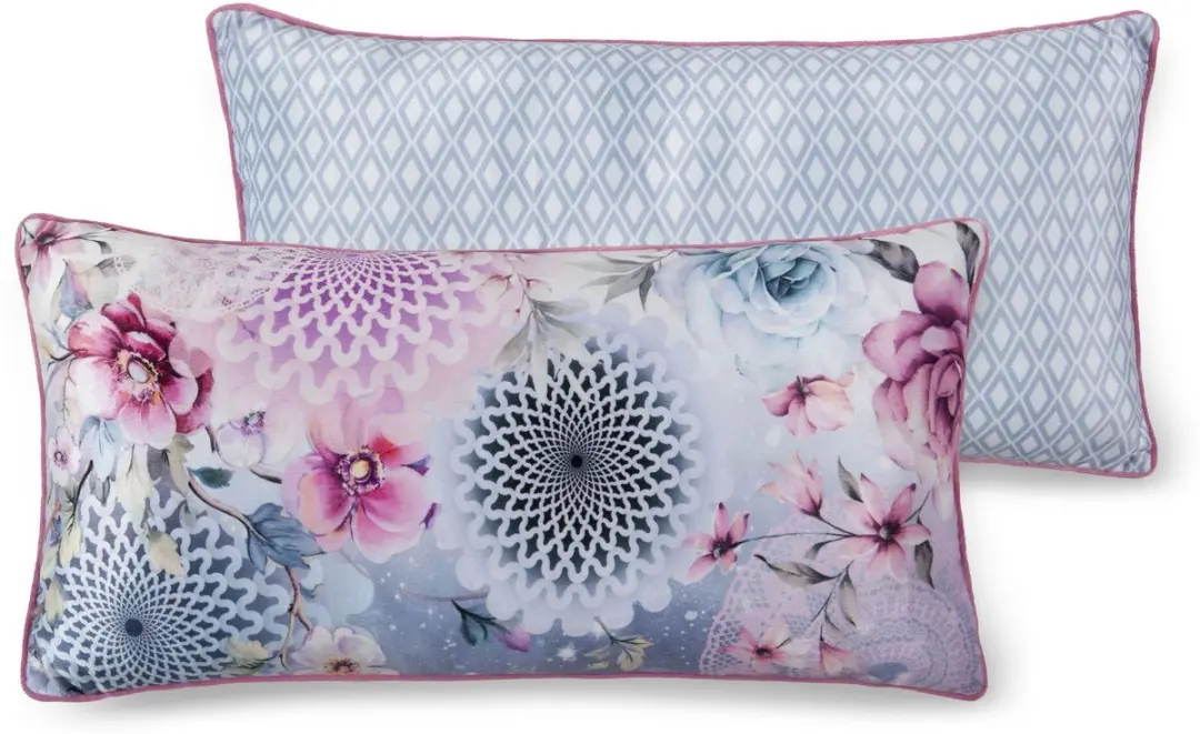 Rechthoekig sierkussen 30x60 cm polyester HIP no.6945 multi