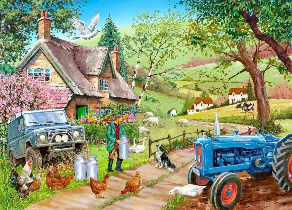 House of Puzzles Farm Fresh Legpuzzel 500 Stuks