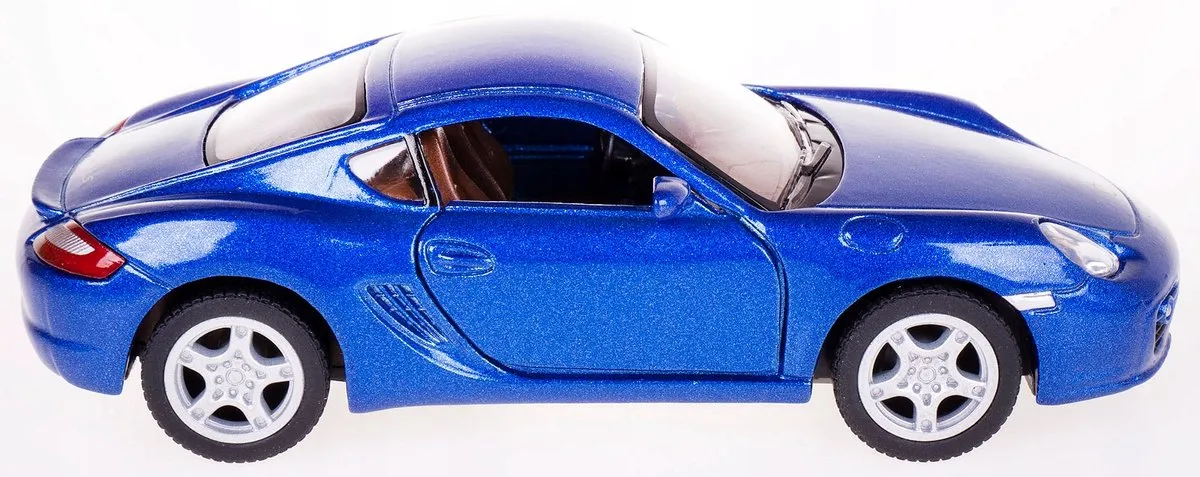 Porsche Cayman S Speelgoedauto 1:34 - Metaal - 4 Kleuren - afbeelding 5 van 5