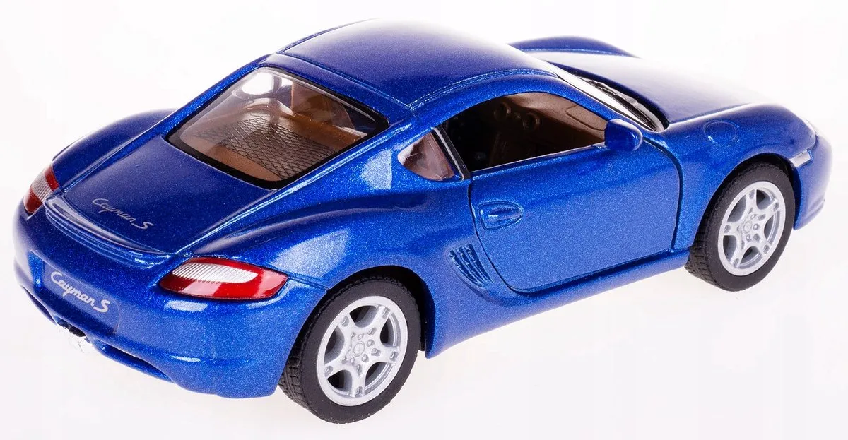 Porsche Cayman S Speelgoedauto 1:34 - Metaal - 4 Kleuren - afbeelding 4 van 5