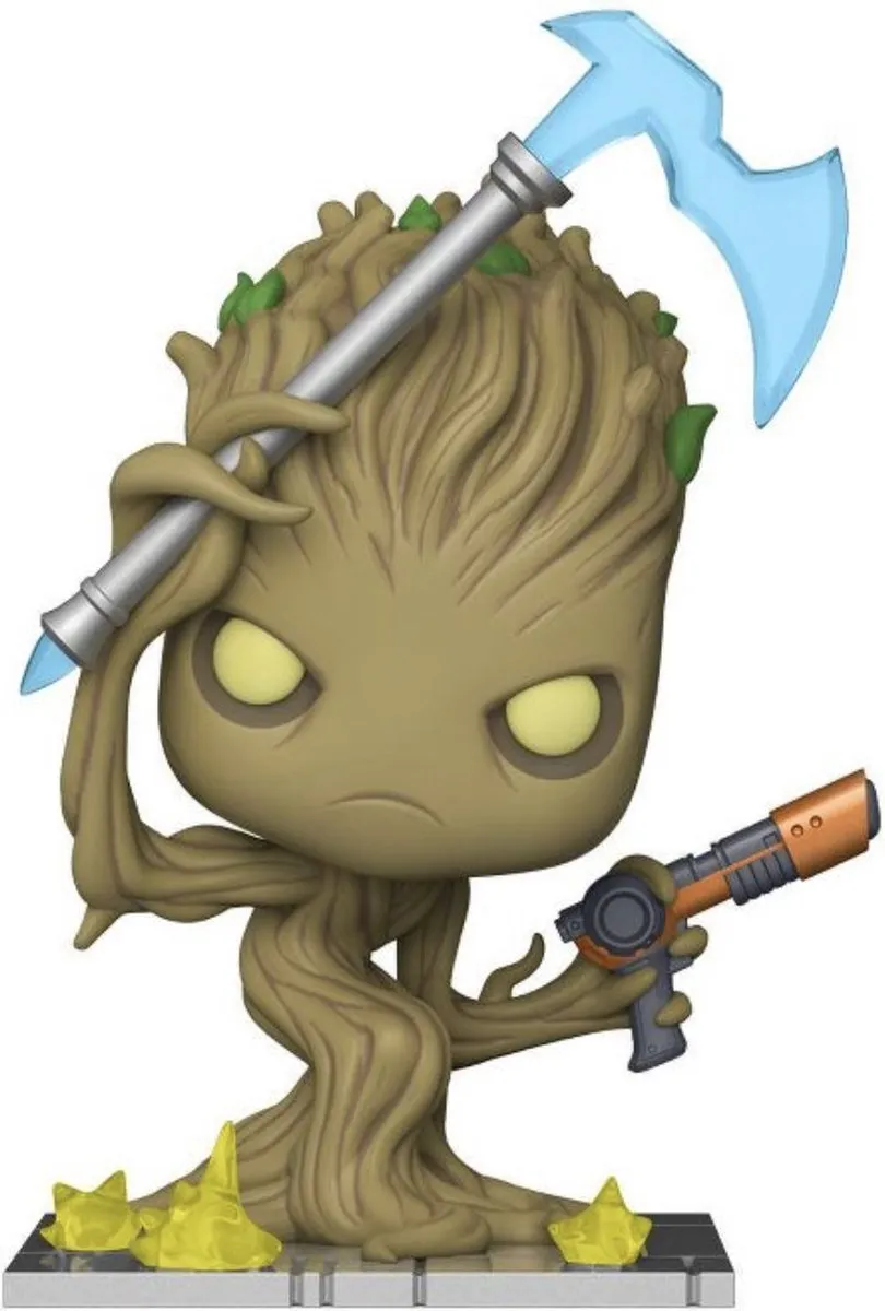 Marvel Funko POP! Guardians of the Galaxy Groot 64926 - Multicolours