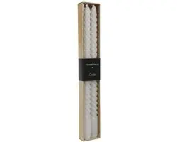 Countryfield dinerkaars Twirly 30cm wit