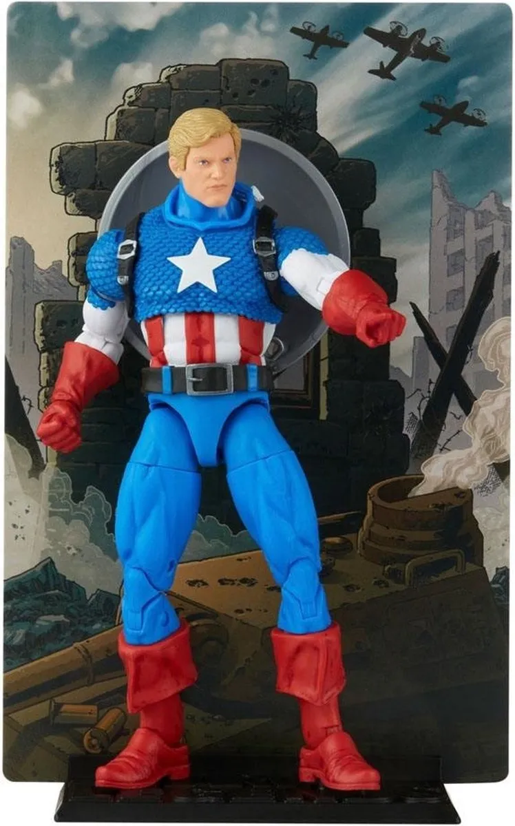 Marvel Legends Captain America 20th Anniversary F34395L0 Speelfiguur