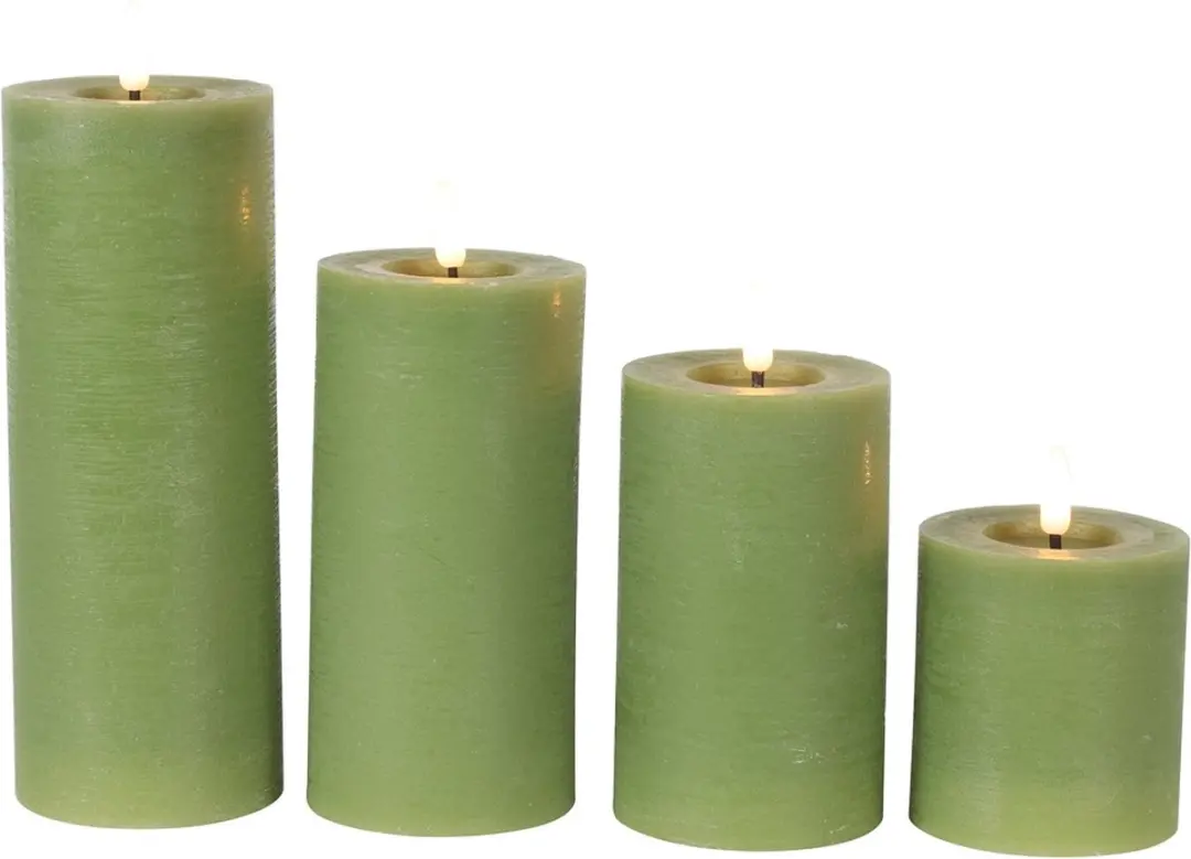 Countryfield LED Stompkaars Rustiek 8cm - Lichtgroen - afbeelding 5 van 6