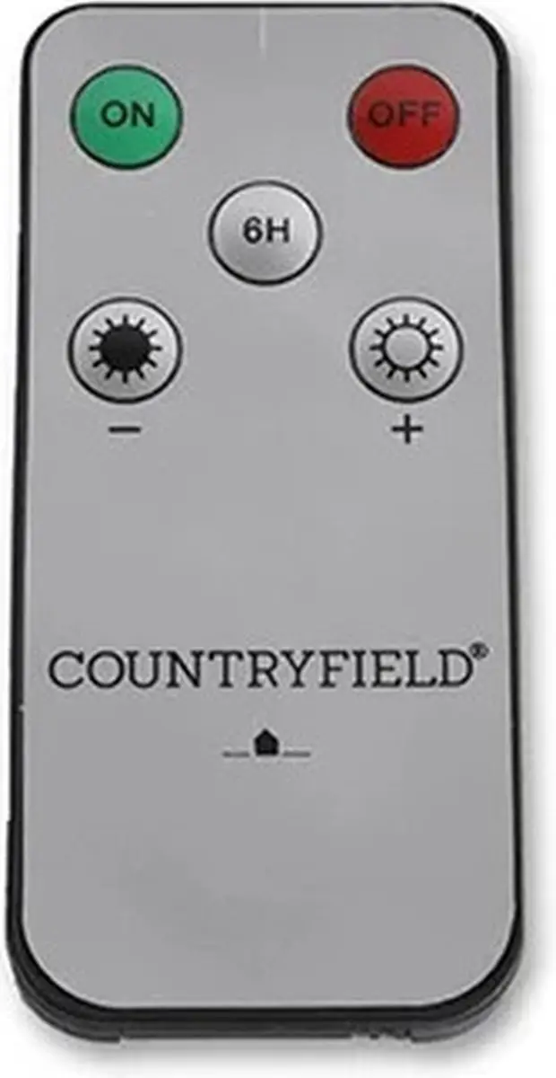 Countryfield Led Dinerkaarsen 2 Stuks - H15cm - Wit - afbeelding 3 van 4