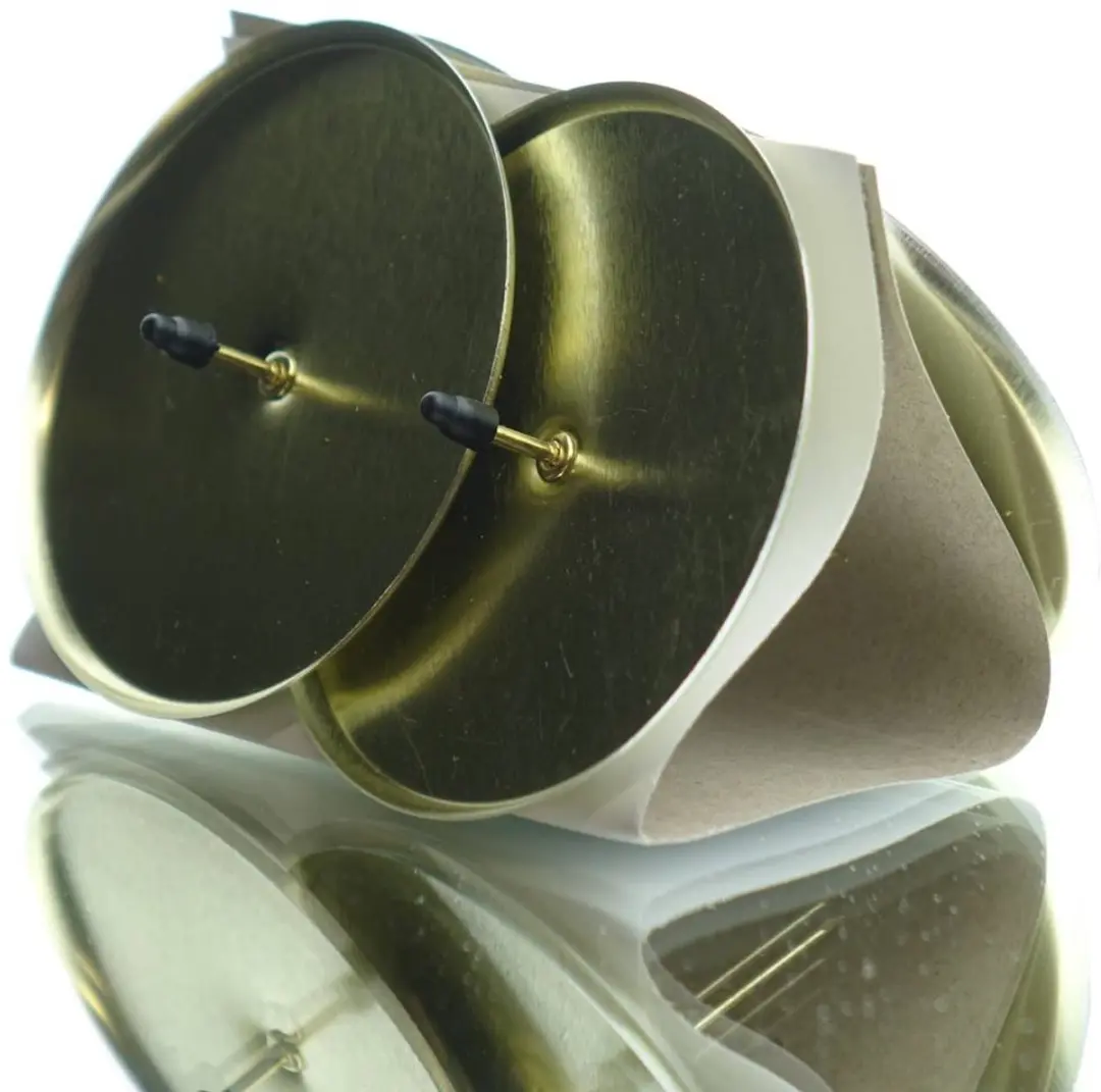 Decoris Kaarshouder 8cm Goud - 4 Stuks - afbeelding 2 van 4
