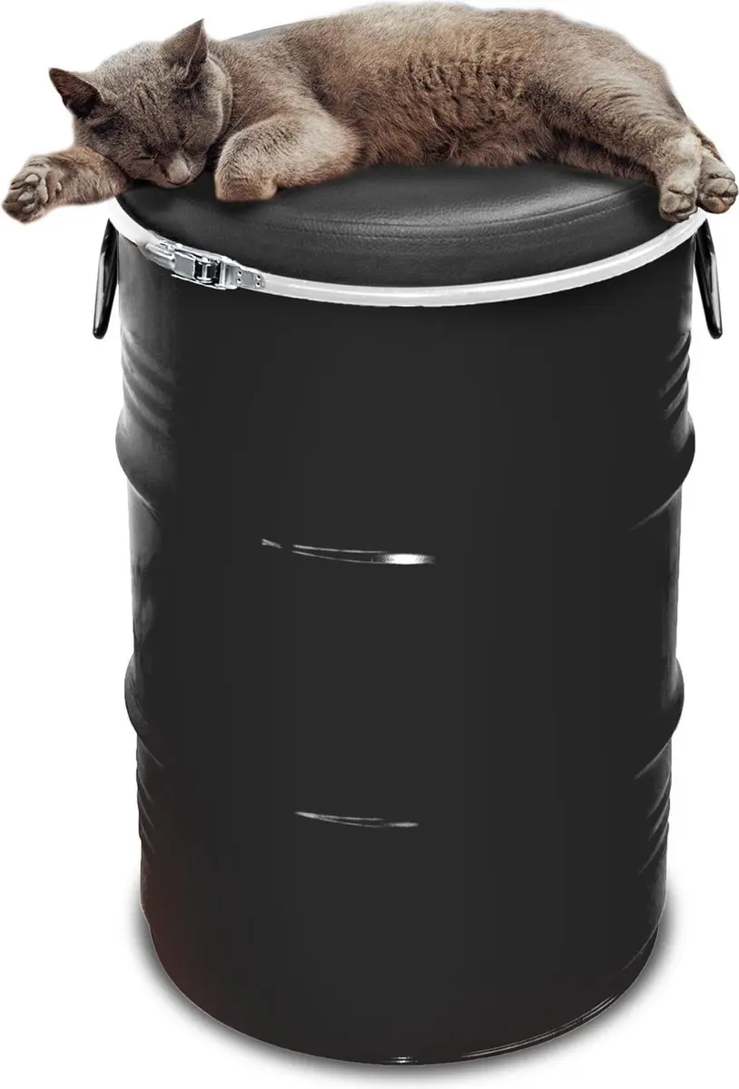 Barrelkings Olievat Krukje 60L - Zwart - afbeelding 4 van 6