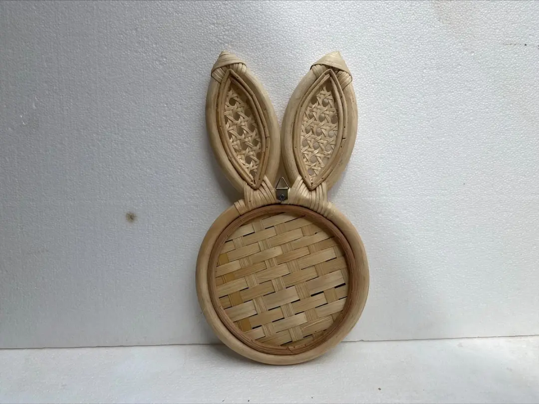 Groenovatie Bamboe Spiegeltje Konijn Naturel 37x20cm - afbeelding 4 van 6