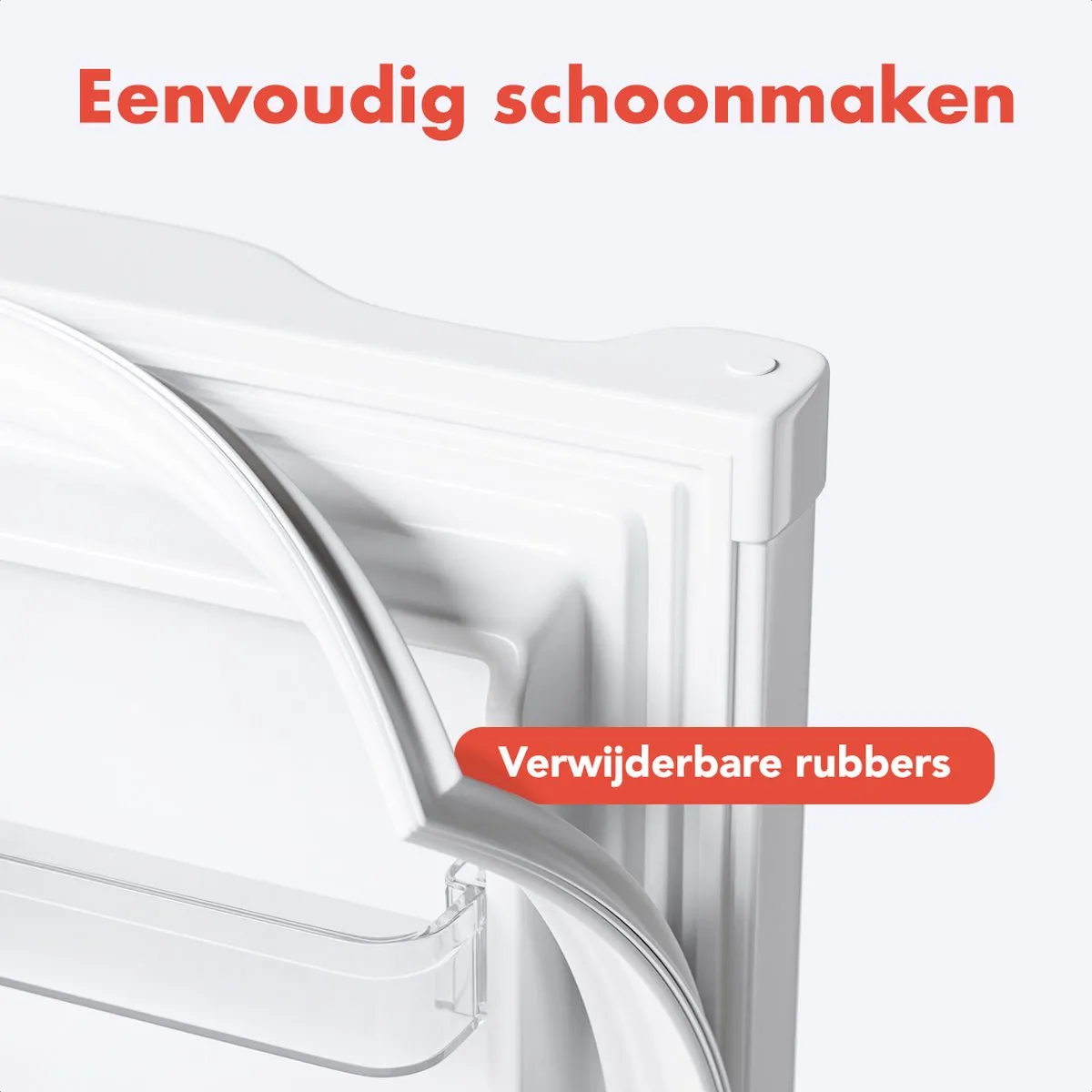 KitchenBrothers KB4031 Koelkast 127L - Tafelmodel - Wit