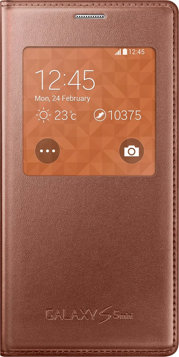 Samsung S View Cover EF-CG800BFEG - Geel