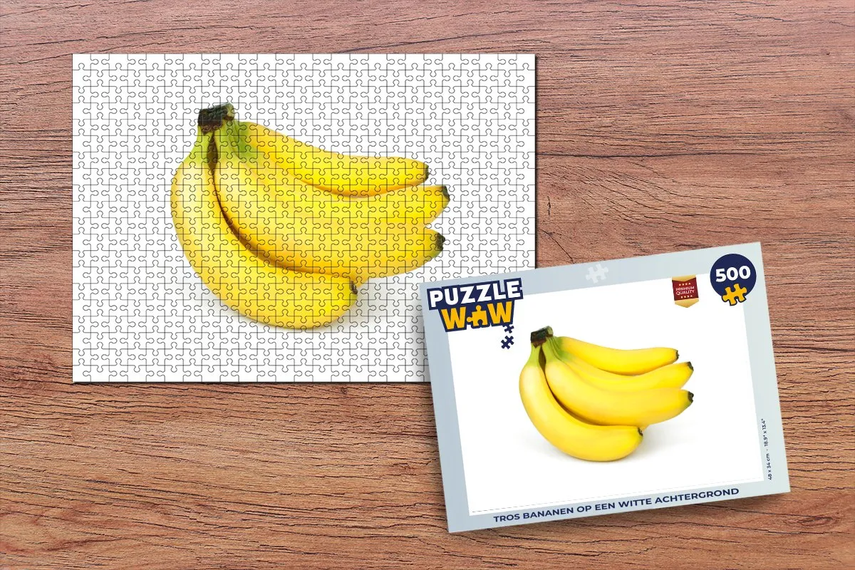 PuzzleWow Puzzel Banaan 500 Stuks