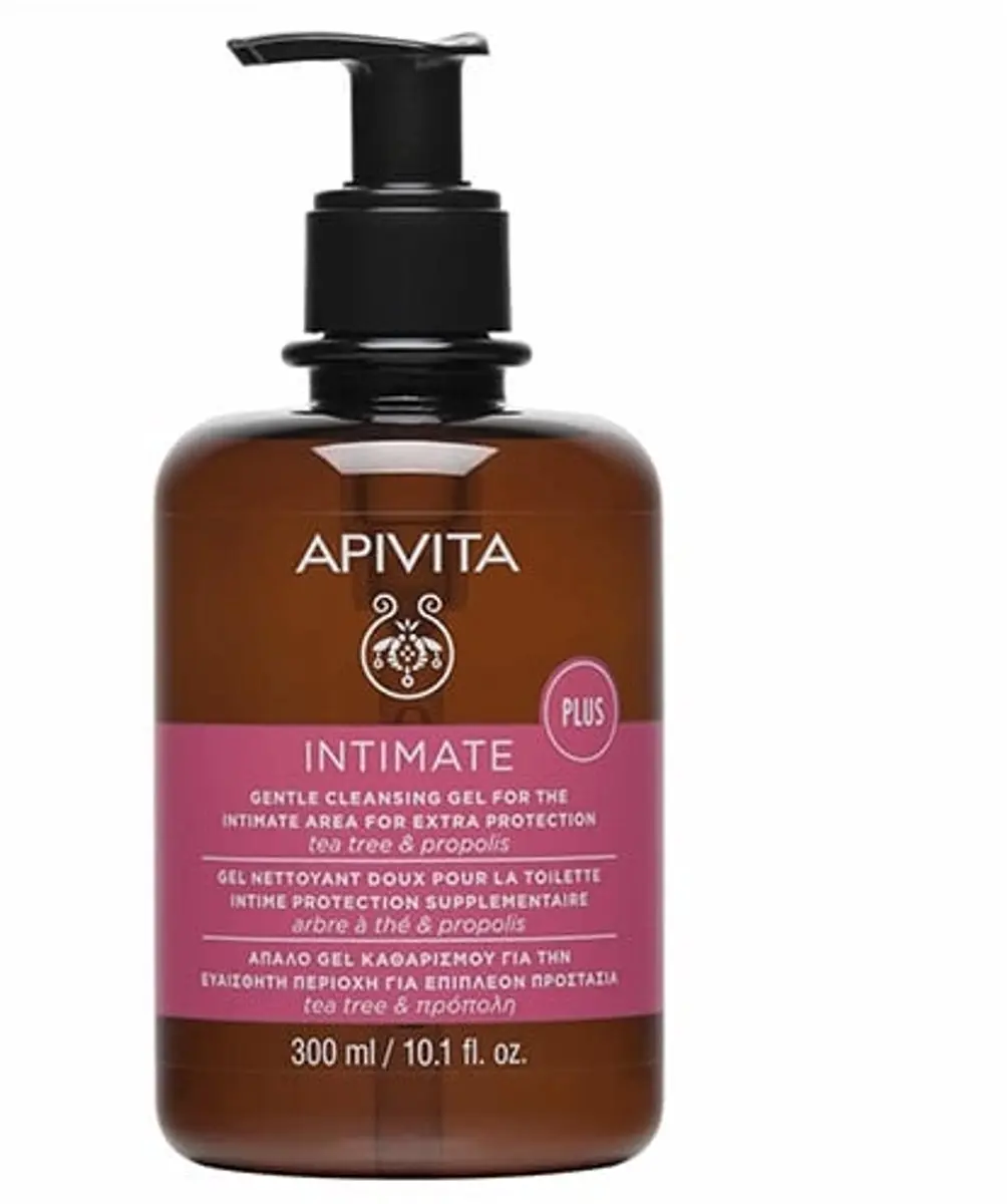 Apivita Intimate Plus Reinigingsgel 300ml - Olijf - afbeelding 2 van 3