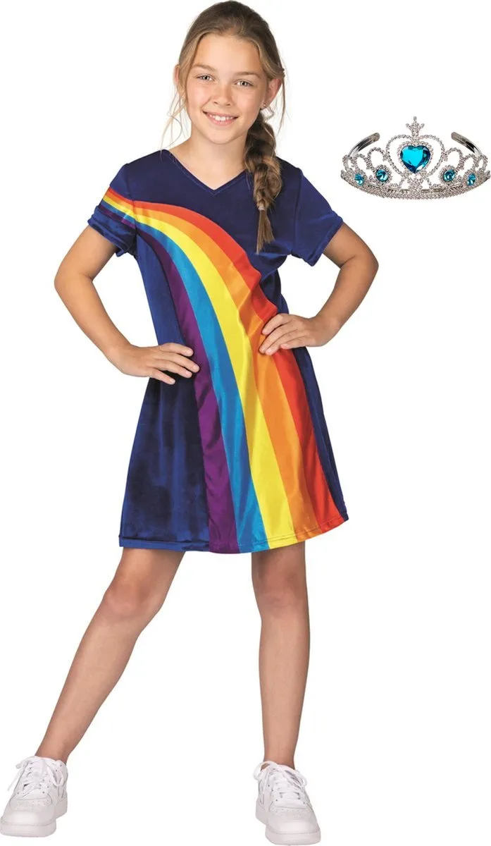 K3 Regenboogjurkje 116