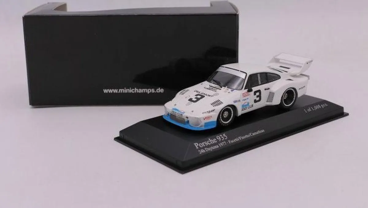Porsche 935 #3 1977 Minichamps 1:43 Modelauto - Multicolor