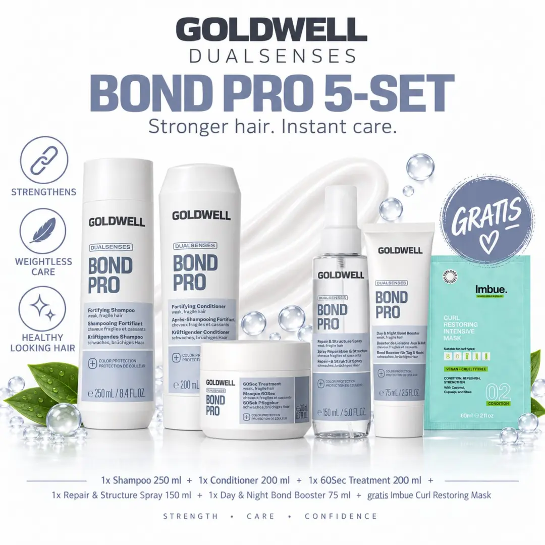 Goldwell Dualsenses Bond Pro Complete Set + Gratis Imbue Masker