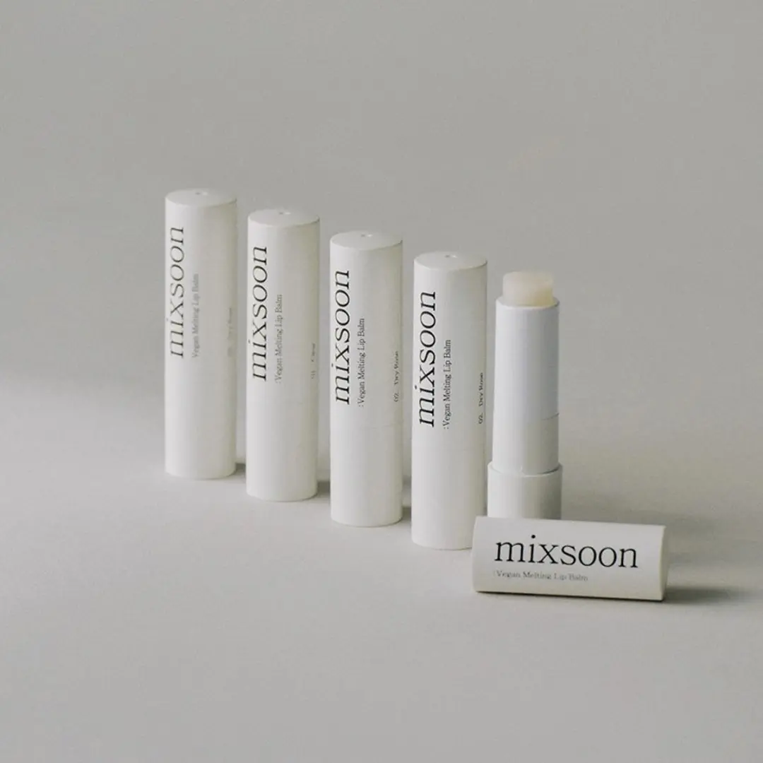 Mixsoon Vegan Melting Lip Balm 4,1g - Dry Rose - afbeelding 2 van 6