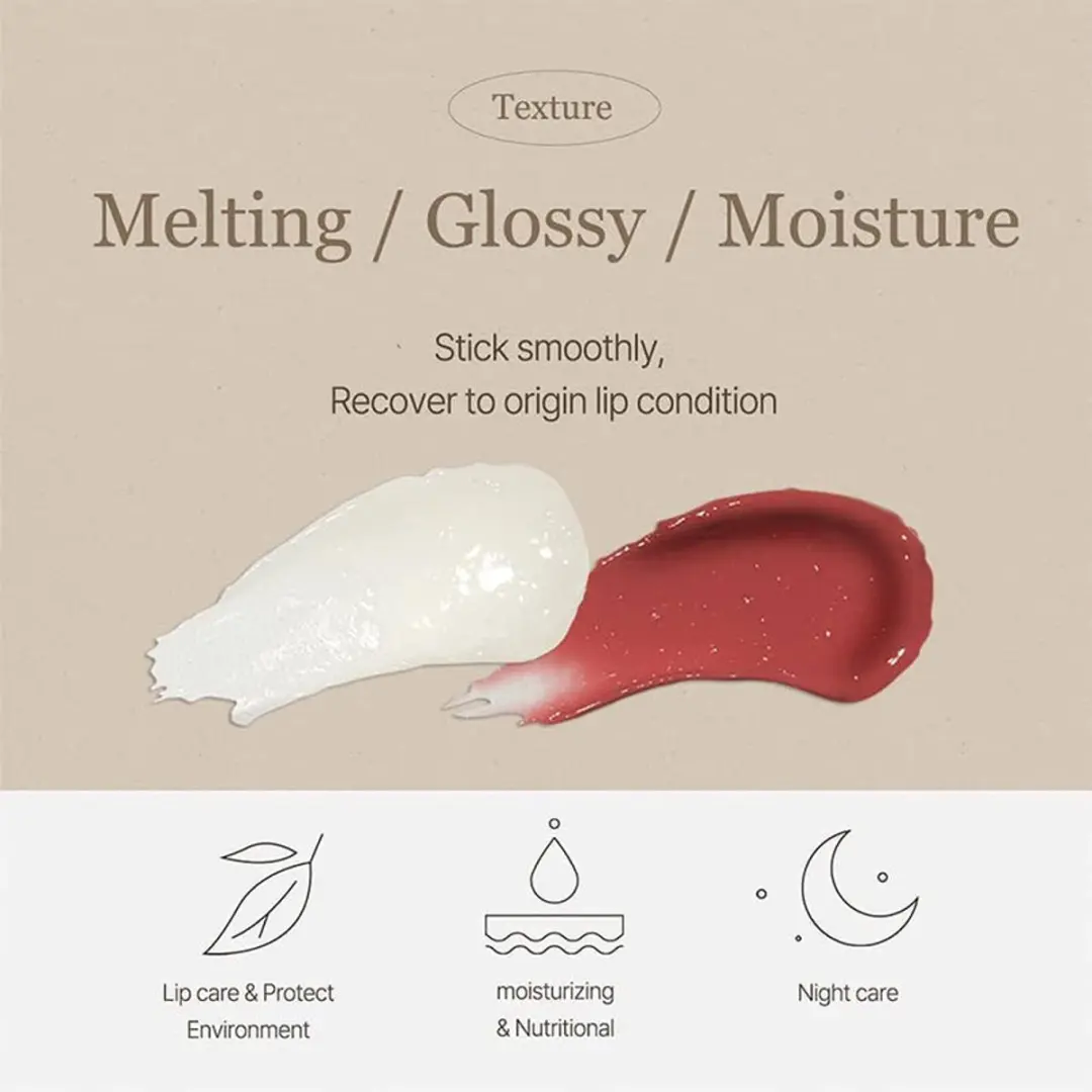 Mixsoon Vegan Melting Lip Balm 4,1g - Dry Rose - afbeelding 5 van 6