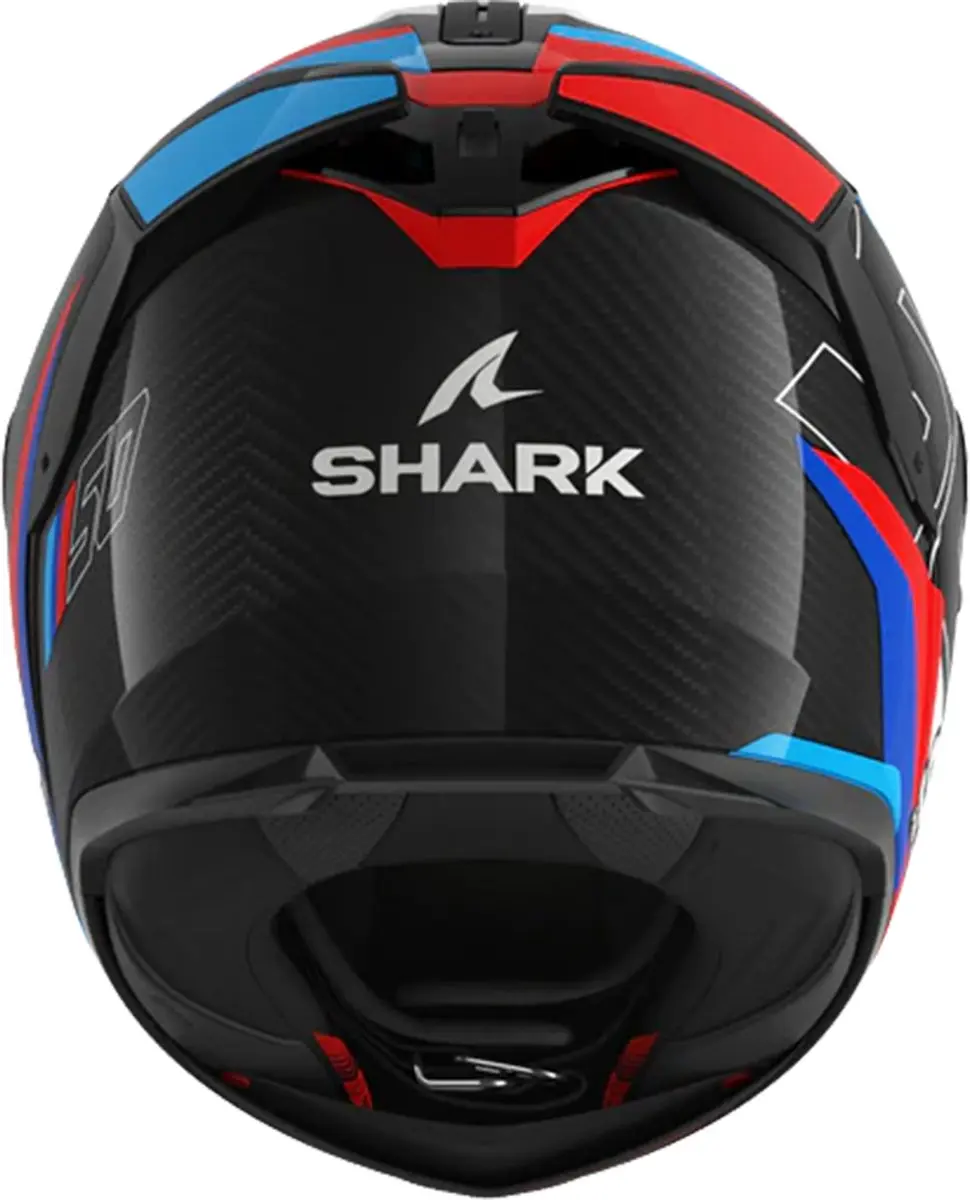 Shark Spartan GT Pro Carbon Guintoli Helm - S - Carbon Blue Red - afbeelding 4 van 6