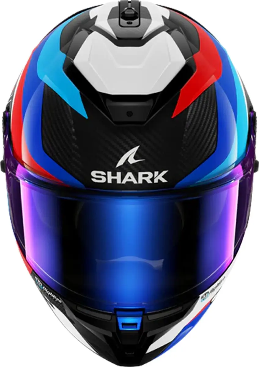 Shark Spartan GT Pro Carbon Guintoli Helm - S - Carbon Blue Red - afbeelding 5 van 6