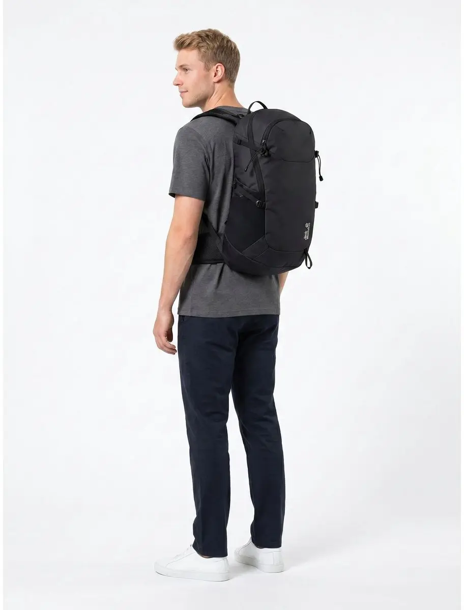 Jack Wolfskin Astro Vent 24 Rugzak - 24L - Grey - afbeelding 2 van 6