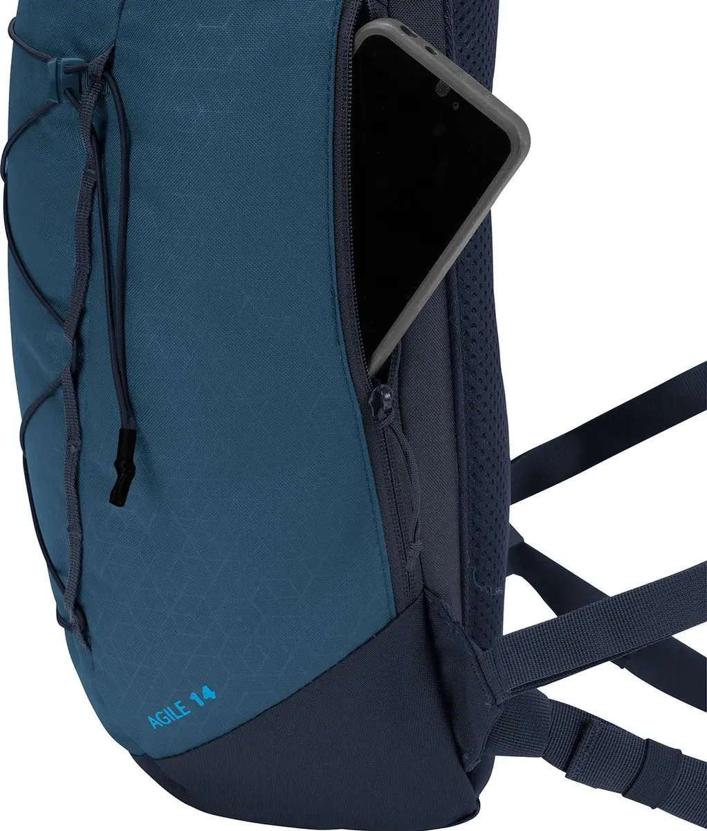 Vaude Agile 14 Rugzak - 14L - Baltic Sea - afbeelding 3 van 6