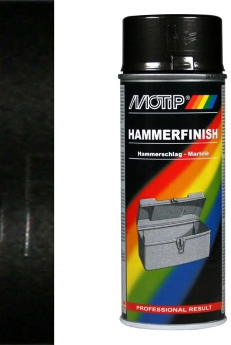 Motip Hamerslag Verf Antraciet 400ml