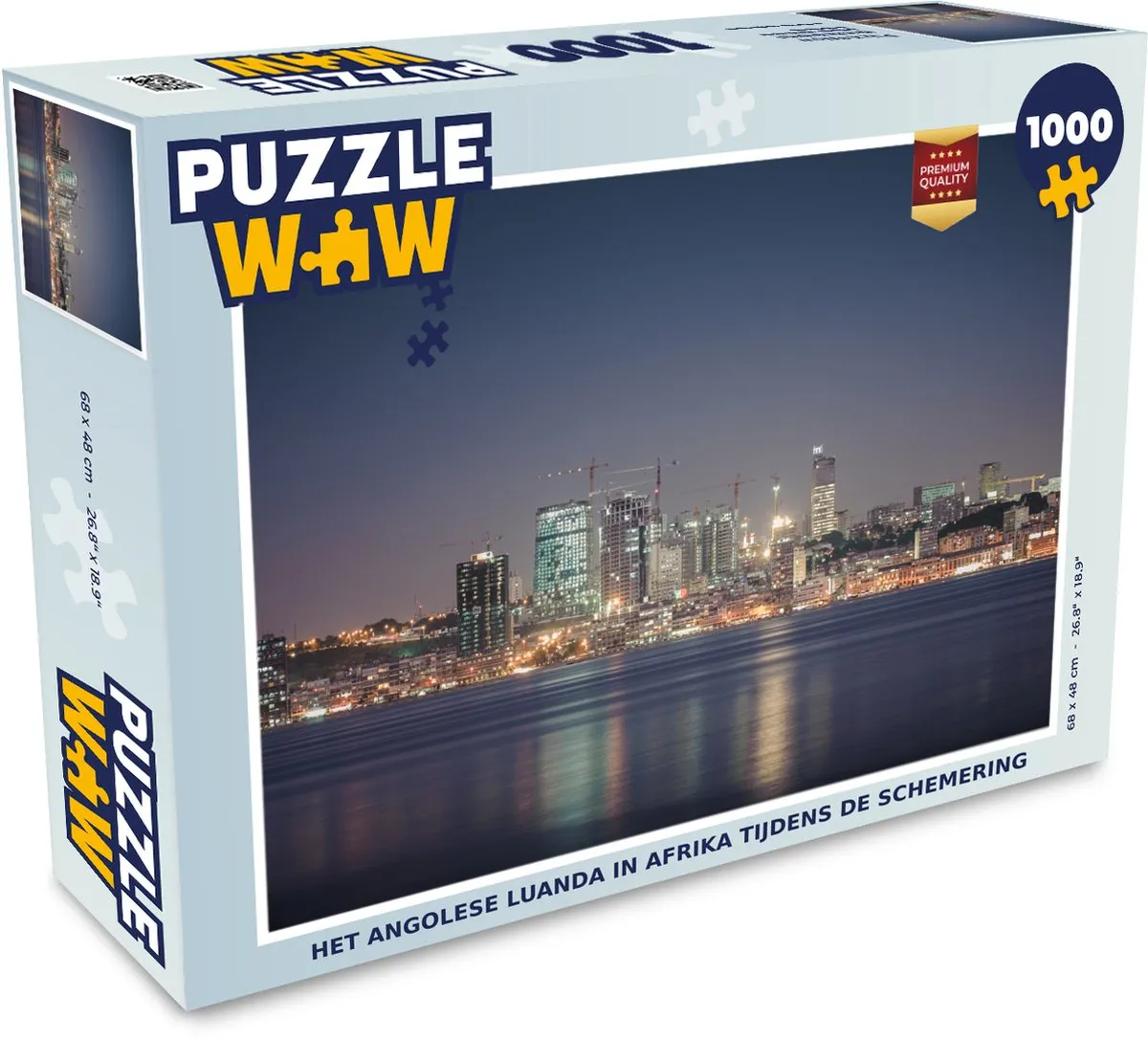 PuzzleWow Legpuzzel Het Angolese Luanda