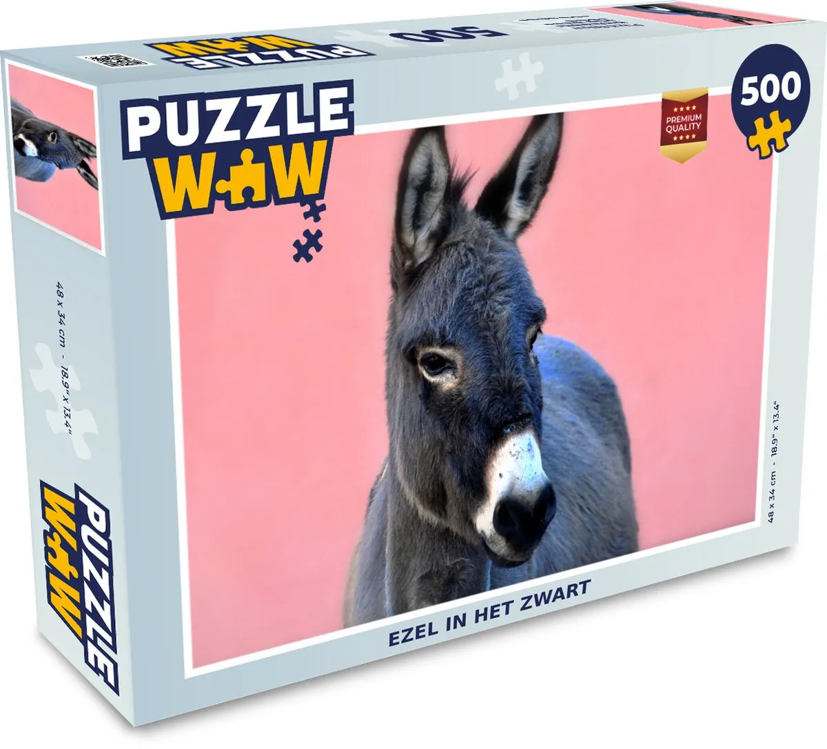 PuzzleWow Puzzel Ezel 500 Stuks
