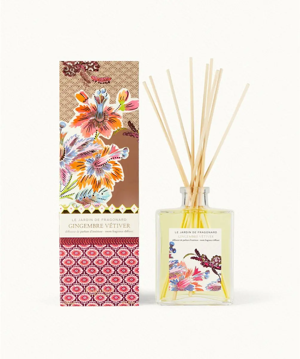 Fragonard Gingembre Vétiver Geurstokjes 200ml - afbeelding 3 van 4