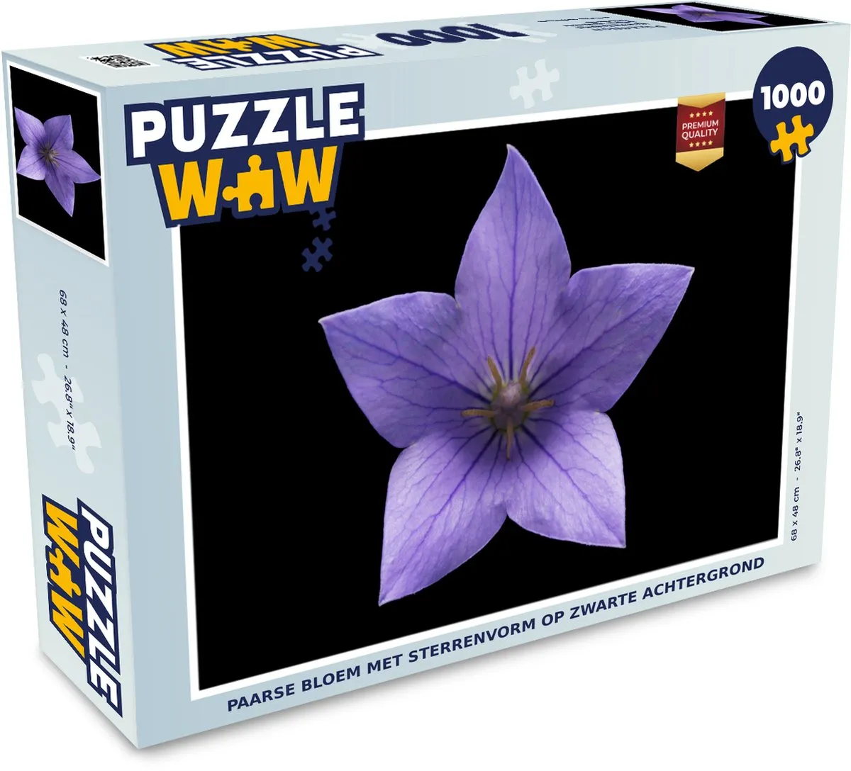 PuzzleWow Bloemen Legpuzzel 1000 Stuks