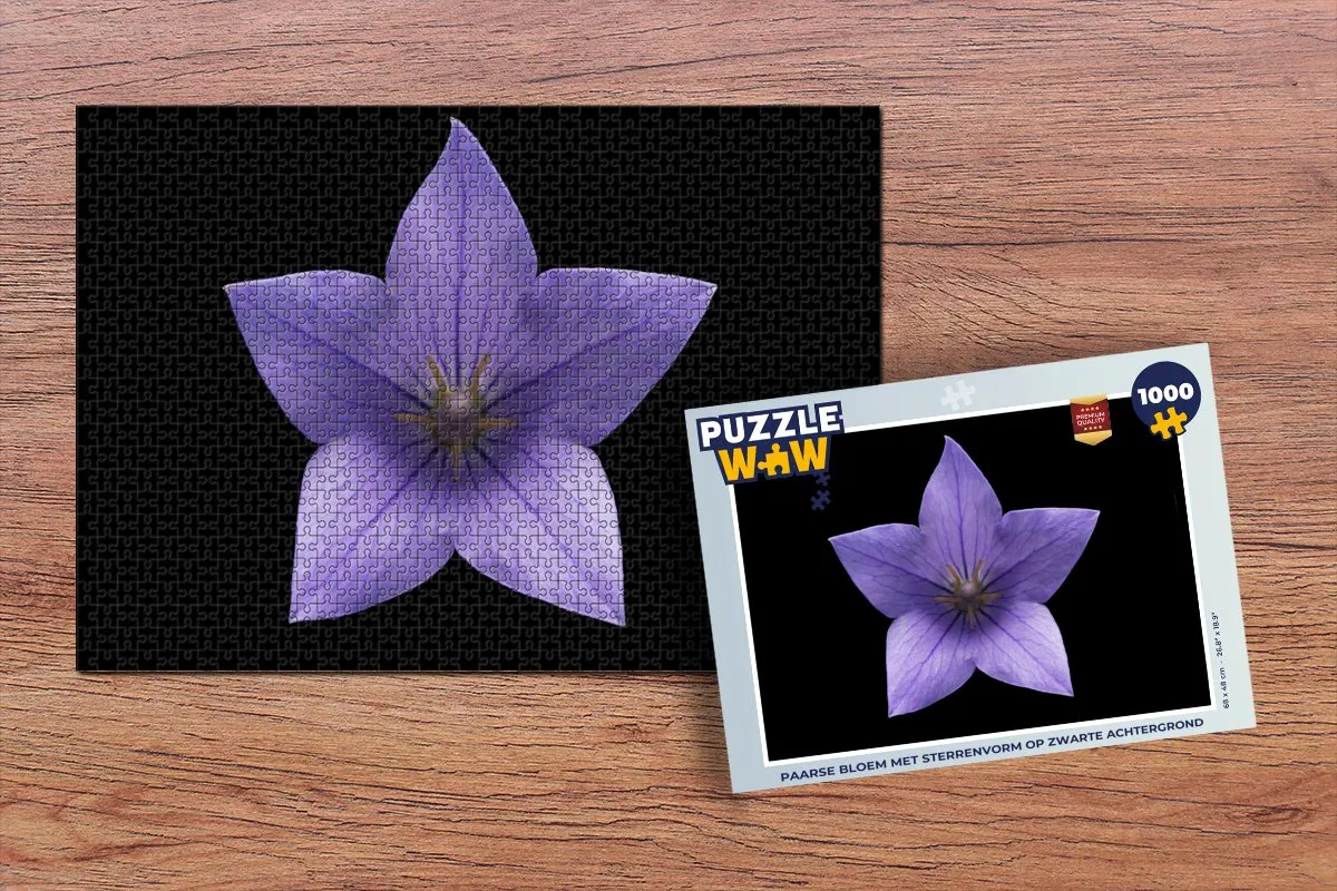 PuzzleWow Bloemen Legpuzzel 1000 Stuks - Multicolor