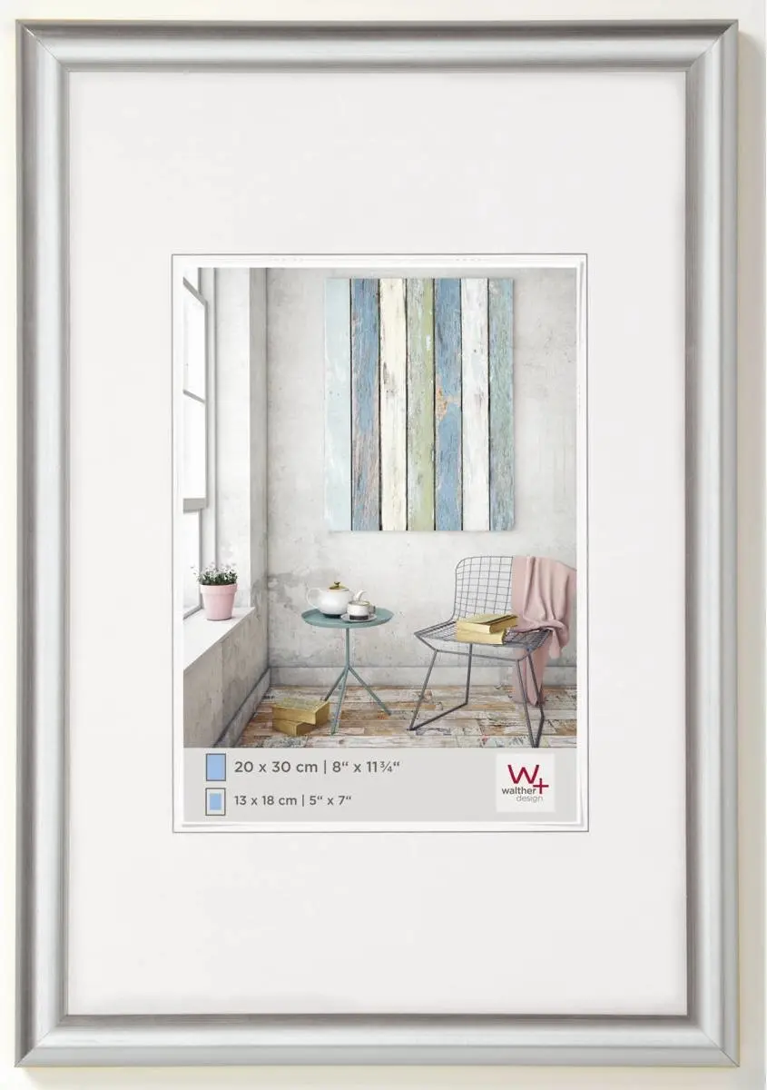 Walther Trendstyle Fotolijst 40x50cm Zilver