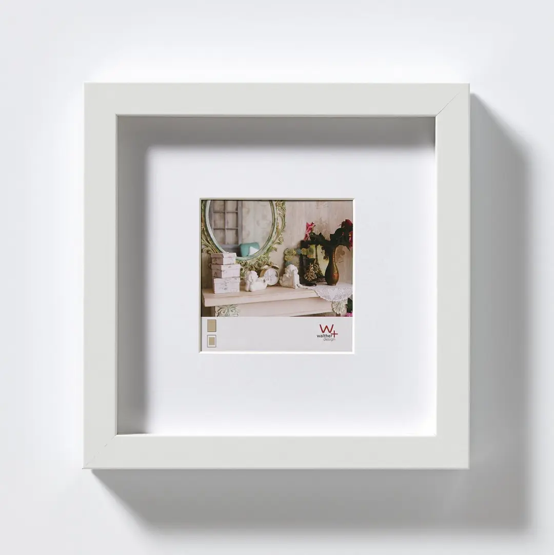 Walther Stockholm Fotolijst 20x20cm Wit