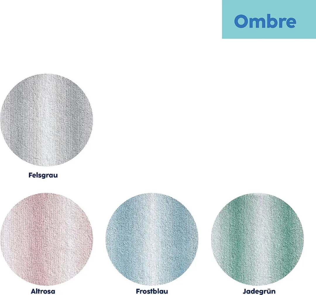 Kela Badmat Ombre Rots Grijs 120x70cm - afbeelding 6 van 6