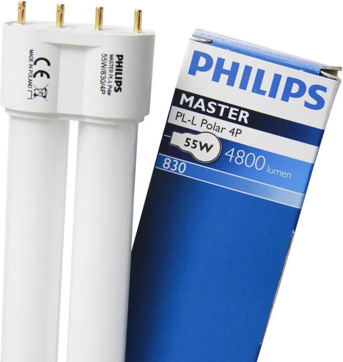 Philips PL-L 55W 830 4P MASTER TL-lamp - Helder
