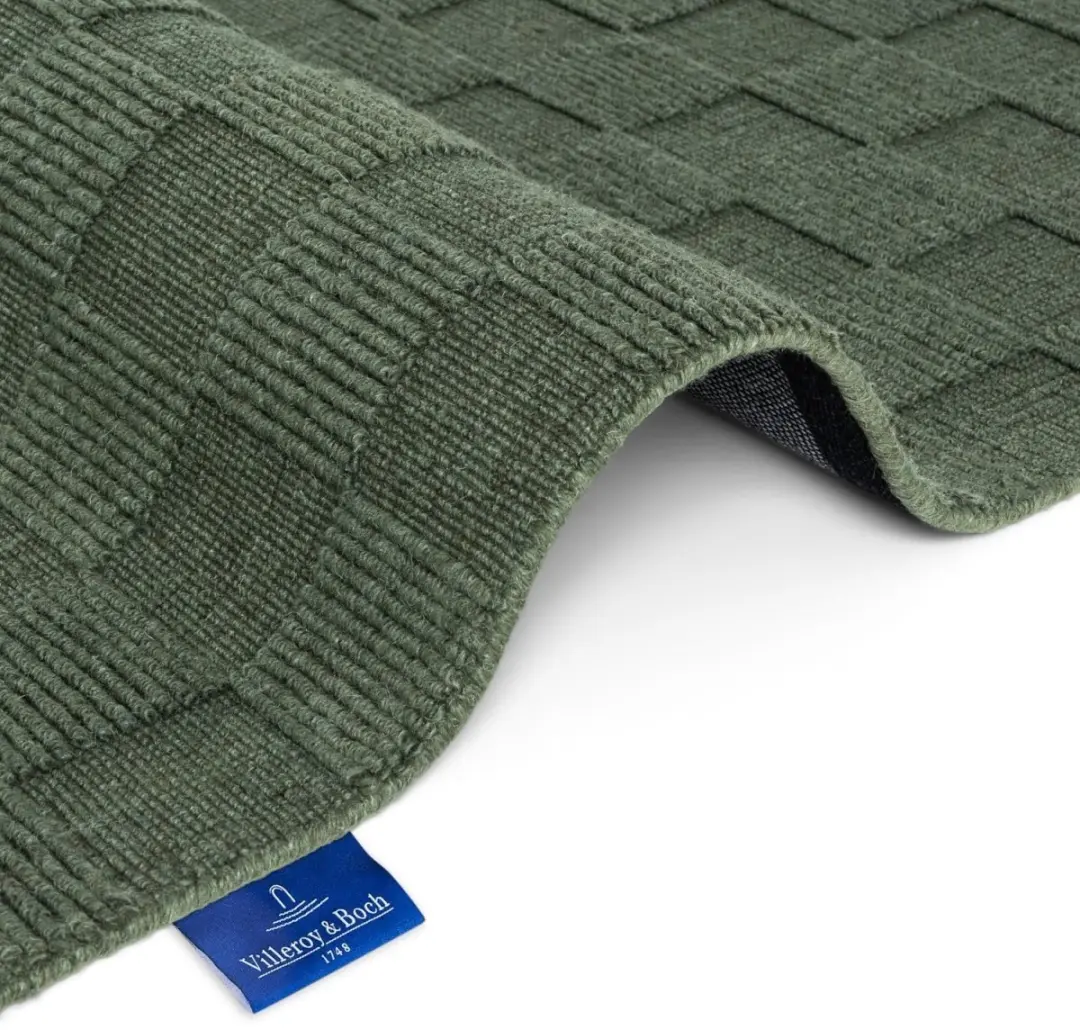 Villeroy & Boch Scala Wollen Vloerkleed 120x170cm Groen - afbeelding 5 van 6