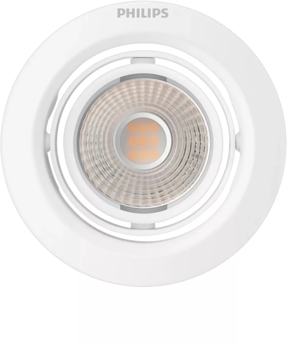 Philips Pomeron Inbouwspot 7W - 1 Lichtpunt - Ø7cm