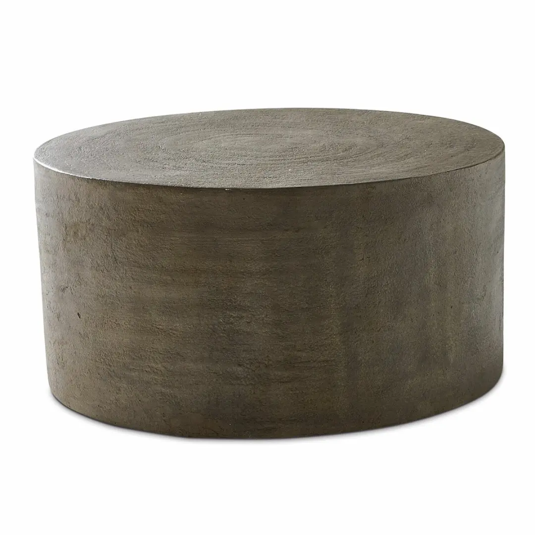 Loberon Lexy Salontafel - 80 cm Grijs - afbeelding 4 van 5