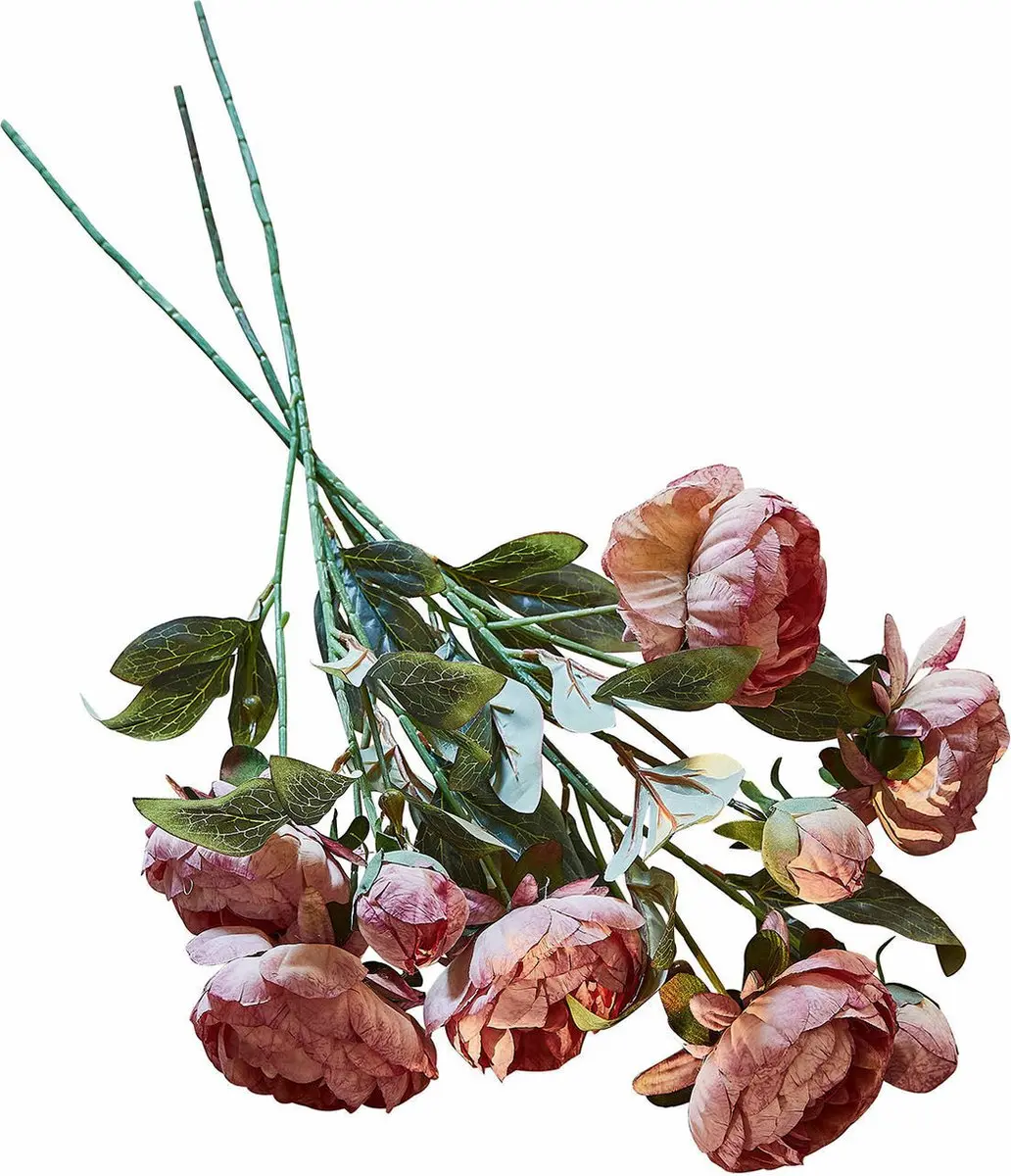 Loberon Gilgandra Sierbloemen - 3 Stuks - Roze/Groen - afbeelding 6 van 6