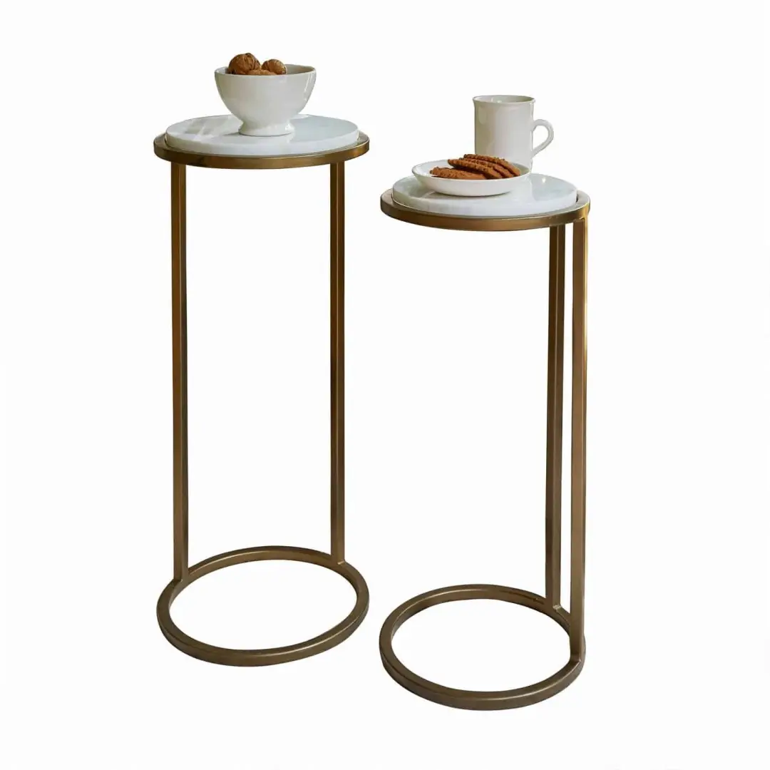 Loberon Soréline Bijzettafel Set 28cm