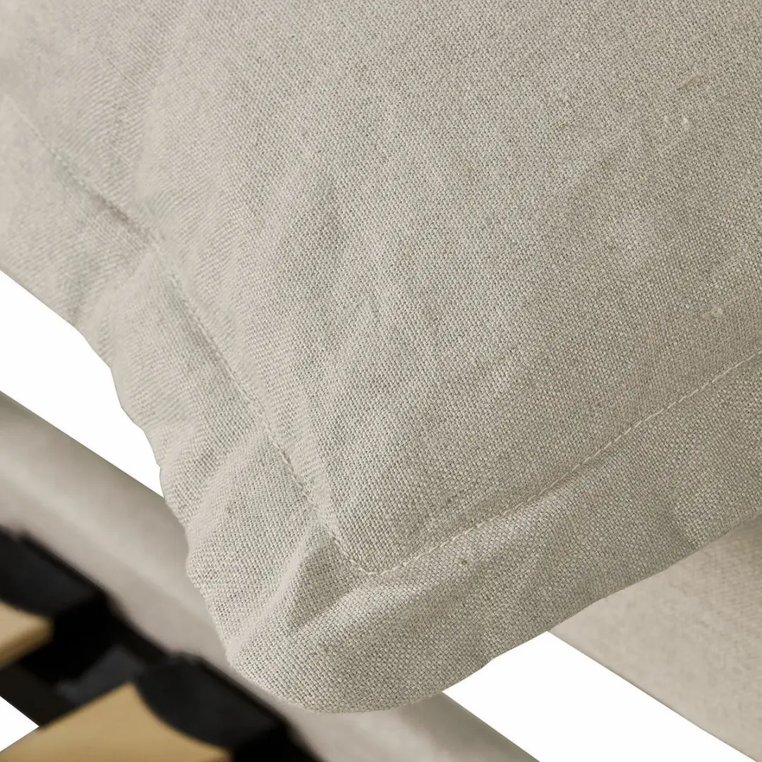 Loberon Thistlewood Bedkussensset - Eenpersoons crème - afbeelding 5 van 6