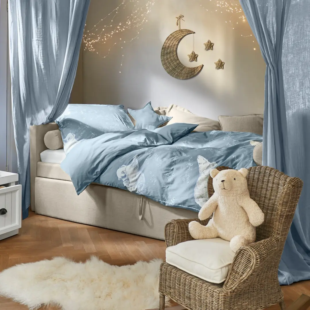 Loberon Thistlewood Bedkussensset - Eenpersoons crème - afbeelding 2 van 6