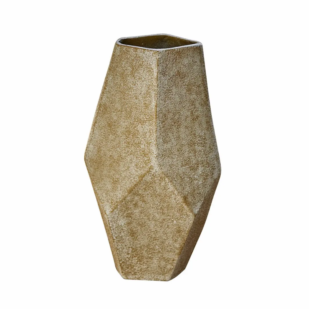 Loberon Kasari Decoratieve Vaas - Beige - afbeelding 3 van 5